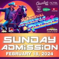 2024 Arizona Gay Rodeo SUNDAY Admission